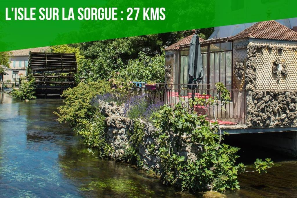 Villa Santa - Piscine - Wi-Fi - Proche Ventoux - Ideal Cyclistes Mormoiron Dış mekan fotoğraf