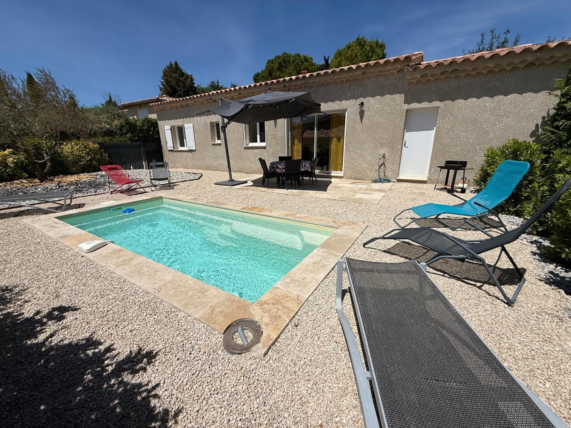 Villa Santa - Piscine - Wi-Fi - Proche Ventoux - Ideal Cyclistes Mormoiron Dış mekan fotoğraf